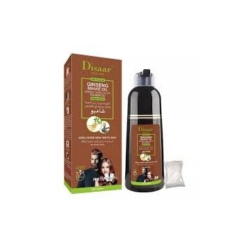 Disaar Shampoing colorant et soin cheveux à l’huile d’argan Collagène Collagen argan oil 400ml