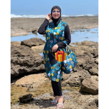 Burkini Hijab 4 pièces