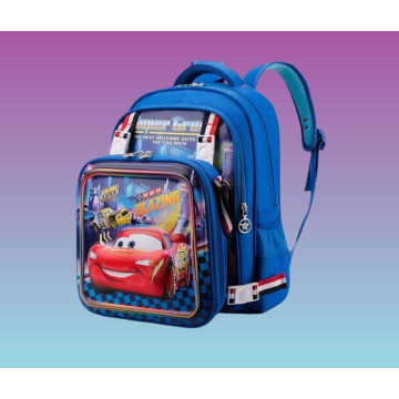 Cartable 2 pieces Thème Flash Mcqueen 