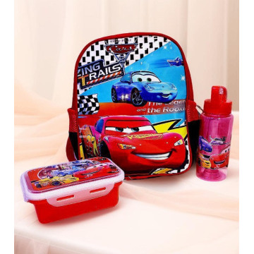 Cartable 3 pieces Thème Flash Mcqueen