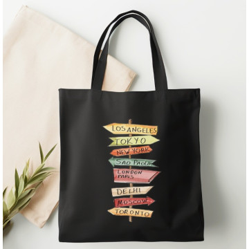 Tote bag Noir