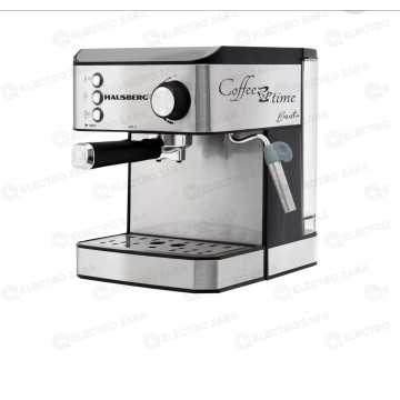 Hausberg HB-3725IN Cafetiere Electrique en acier inoxydable 15 bars (850-1000W, 50/60Hz & 220-240V)