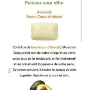 Forever SAVON avocado 